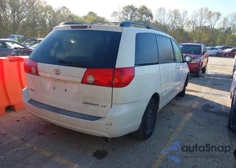 2007 Toyota Sienna Le из США, поврежденный, VIN 5TDZK23C27S045788